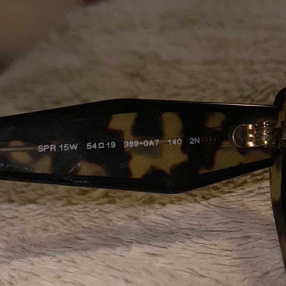 Prada Women's Tortoise Shell Sunglasses - Picture 6 of 8